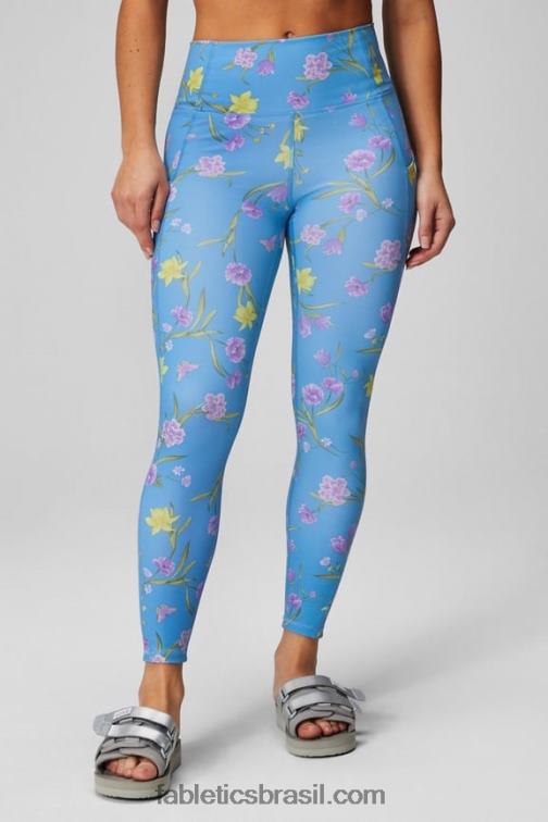 Fabletics sonho de narciso 420HR784 legging oasis pureluxe cintura alta 7/8 48 mulheres