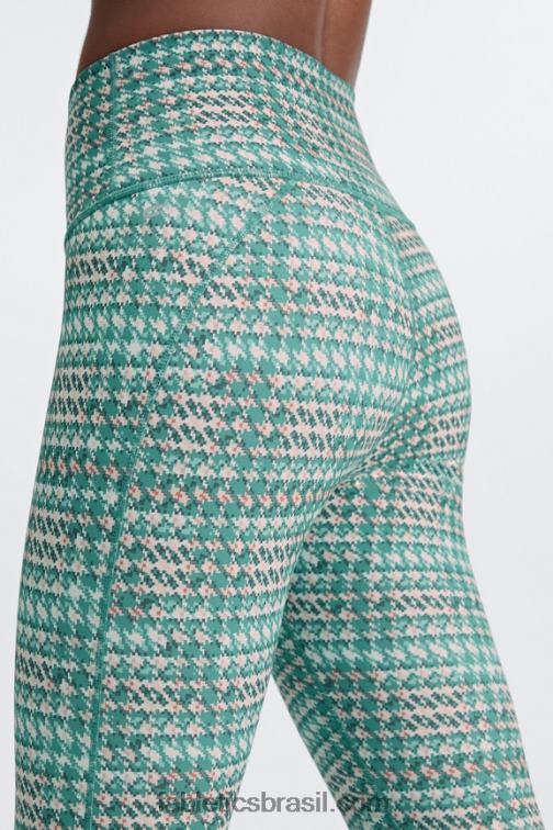 Fabletics spray de sal/branco clássico 420HR699 define powerhold cintura alta 7/8 legging 31 mulheres