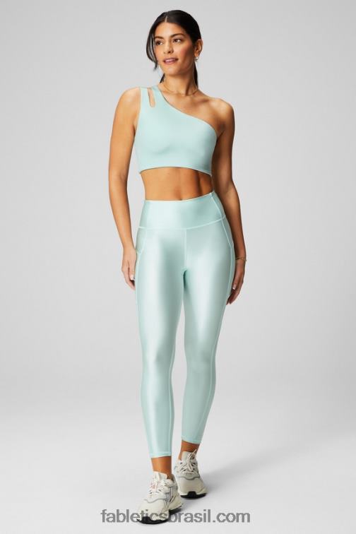 Fabletics spray de sal brilho 420HR895 legging oasis pureluxe cintura alta brilho 7/8 mulheres