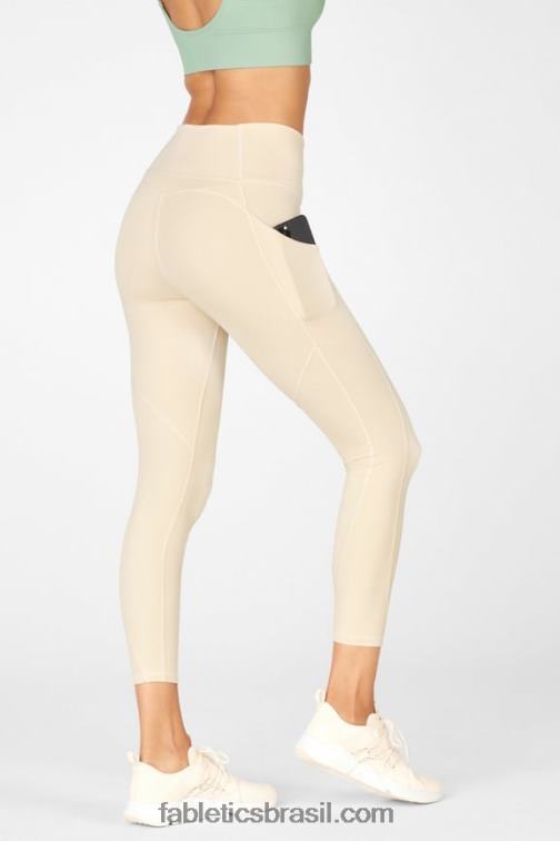 Fabletics tapioca 420HR828 legging oasis pureluxe cintura alta 7/8 57 mulheres