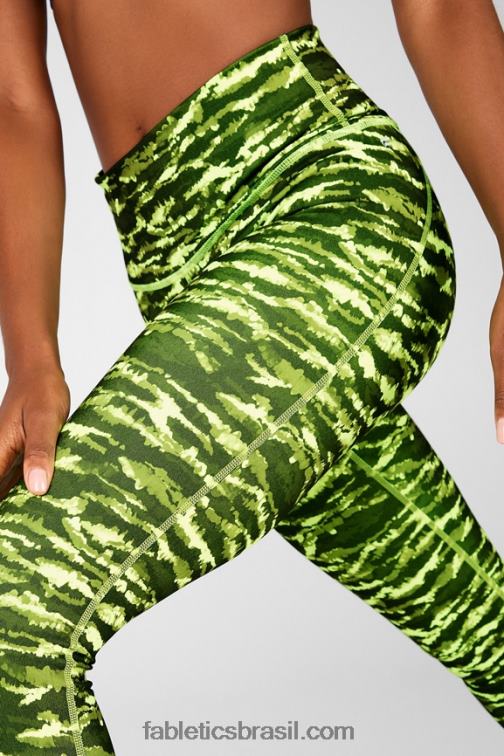 Fabletics tigresa de maçã azeda 420HR978 define legging cintura alta powerhold 75 mulheres