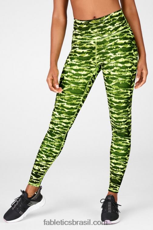 Fabletics tigresa de maçã azeda 420HR978 define legging cintura alta powerhold 75 mulheres