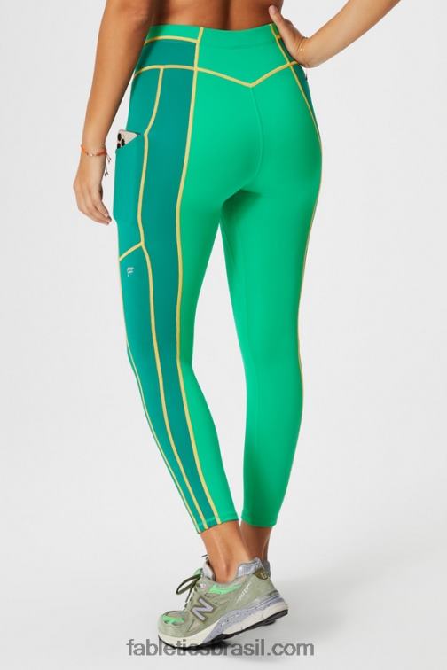 Fabletics tropical/cipreste profundo/sol do deserto 420HR1023 legging 7/8 de cintura alta motion365+ mulheres