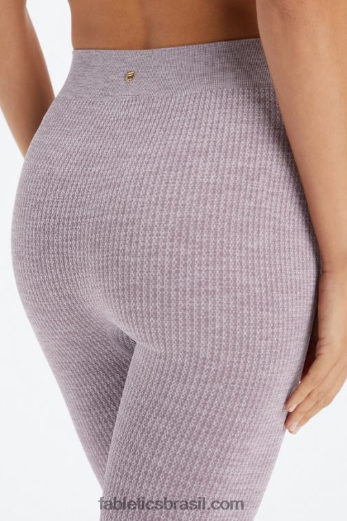 Fabletics urze de ameixa desbotada 420HR1031 legging tricoline 7/8 mulheres