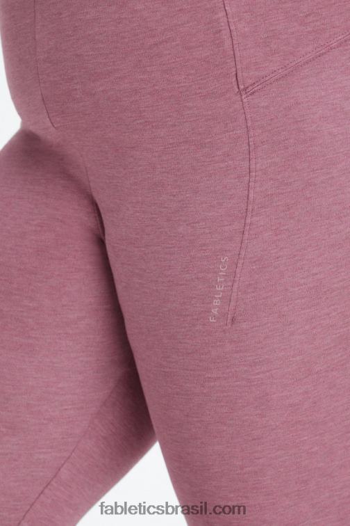 Fabletics urze de vinho francês 420HR1135 legging cintura alta ao vivo mulheres