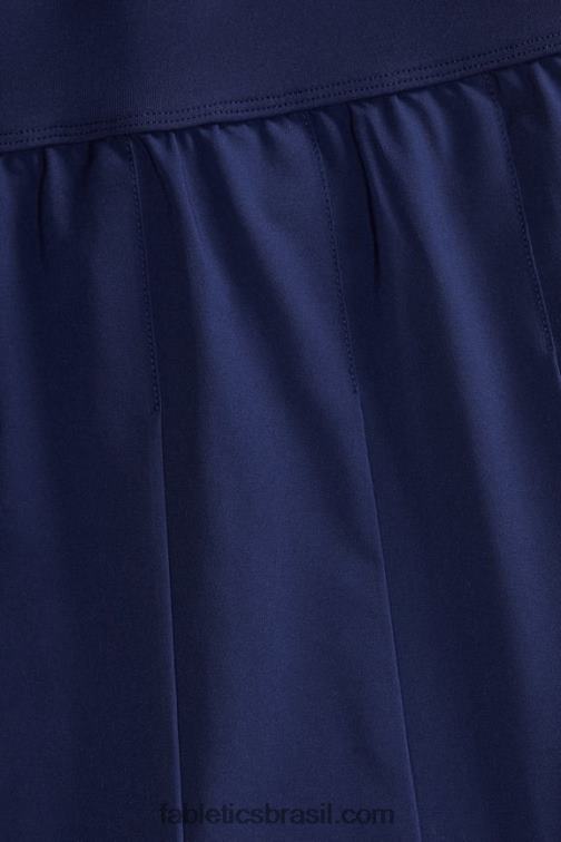 Fabletics driftscape/íris pálida 420HR623 saia plissada com short embutido mulheres