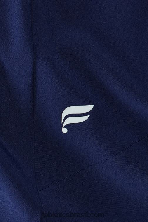 Fabletics marinha colegiada / marinha colegiada 420HR626 saia de bolso trançada com short embutido mulheres