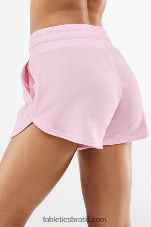Fabletics aloés/preto 420HR560 processar shorts de moletom iii mulheres