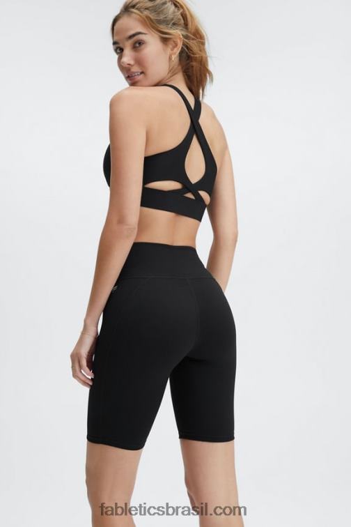Fabletics areia árida/quente 420HR324 define powerhold cintura alta 9'' short 16 mulheres