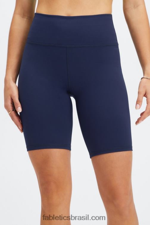 Fabletics berinjela cinza violeta/escura 420HR332 define powerhold cintura alta 9'' short 17 mulheres