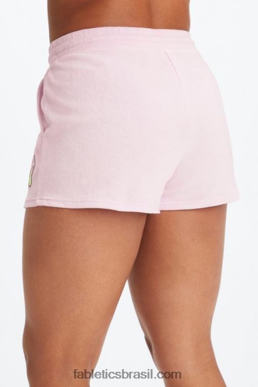 Fabletics camuflagem selvagem/gaia 420HR501 toalha felpuda cogumelo curta mulheres
