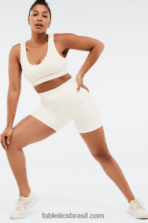 Fabletics casca de salgueiro / mosca de fogo 420HR580 short cintura alta veda mulheres