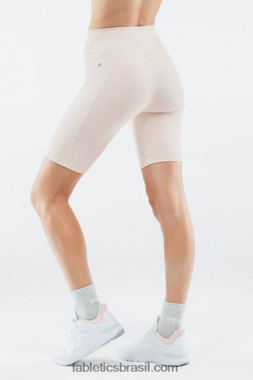 Fabletics cedro empoeirado/flor 420HR344 define powerhold cintura alta 9'' short 20 mulheres