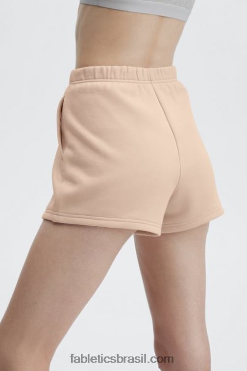 Fabletics cinza menta/oliva 420HR428 bermuda slim go-to mulheres
