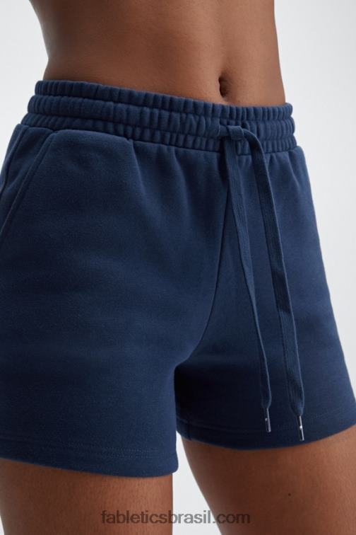 Fabletics cinza suave/cubo de gelo 420HR425 short de moletom mulheres