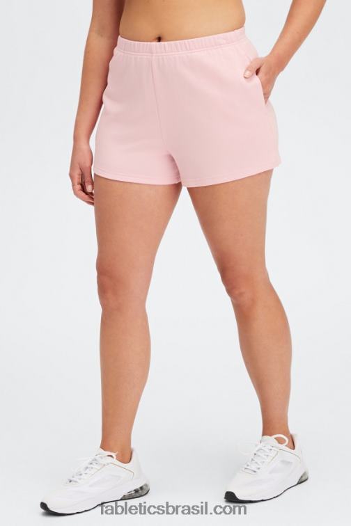Fabletics cobalto profundo/babosa 420HR381 short de moletom leve go-to-slim mulheres