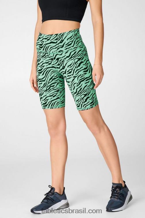 Fabletics colegial marinho/branco clássico 420HR346 define powerhold cintura alta 9'' short 20 mulheres