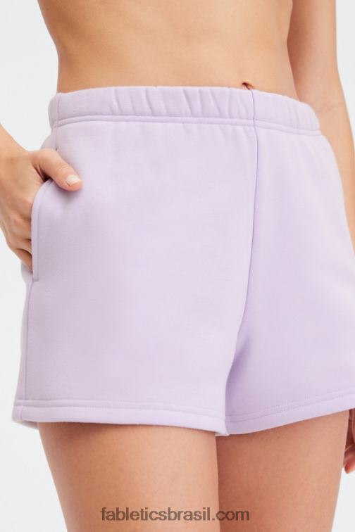 Fabletics cosmo roxo/fuga rosa 420HR430 bermuda slim go-to mulheres