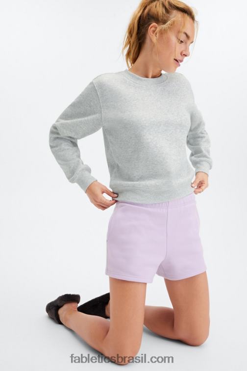 Fabletics cosmo roxo/fuga rosa 420HR430 bermuda slim go-to mulheres