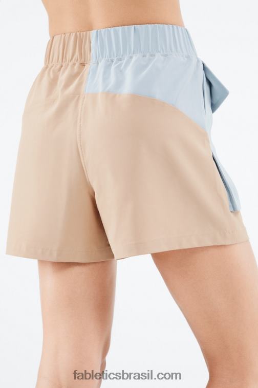 Fabletics deserto/pedra azul 420HR548 anastasia cargo curto mulheres