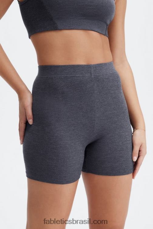 Fabletics dunas/azul lunar 420HR404 shorts finos restoreknit mulheres