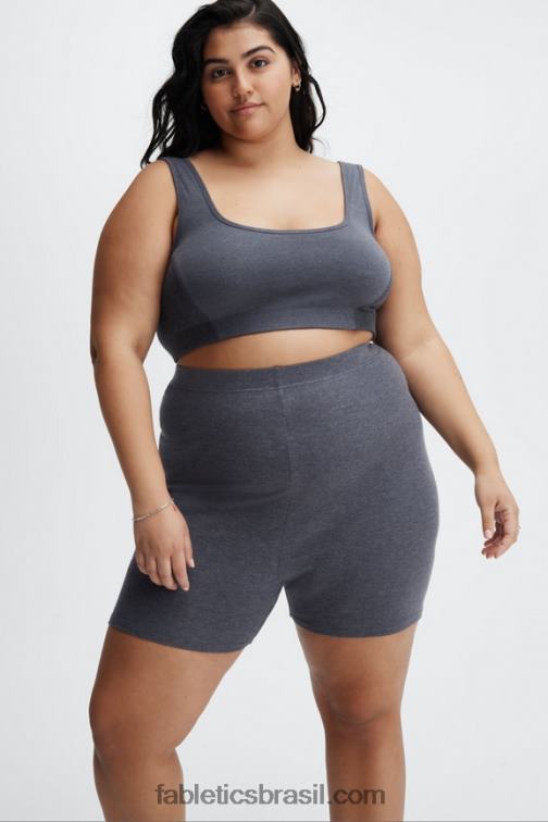 Fabletics dunas/azul lunar 420HR405 shorts finos restoreknit mulheres