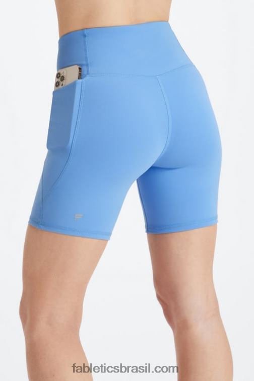 Fabletics escape real/rosa extremo/gráfico 420HR313 oasis pureluxe hw crossover 6'' curto mulheres