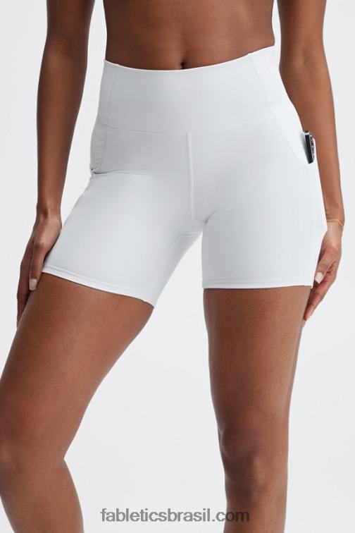 Fabletics esfumaçado 420HR308 oasis pureluxe cintura alta 6'' short 14 mulheres