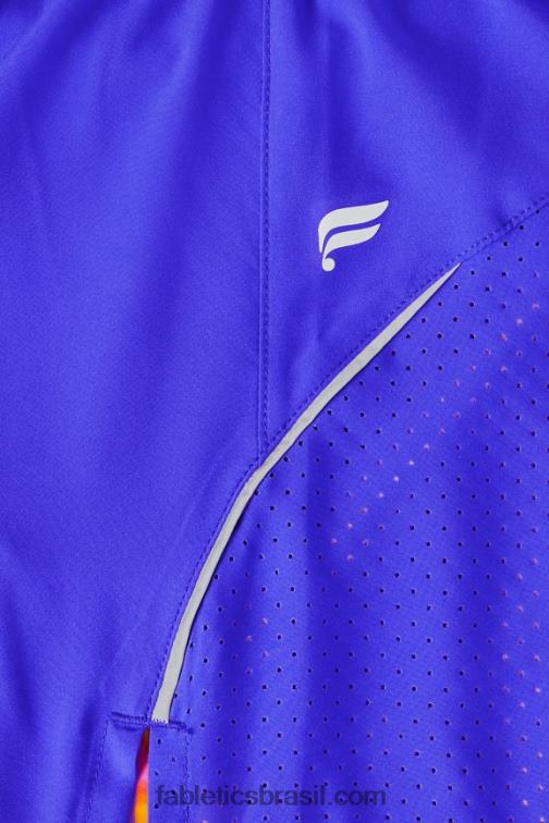 Fabletics extrema realeza/rosa escape loucura de verão/prata reflexiva 420HR597 corrida perfurada 5