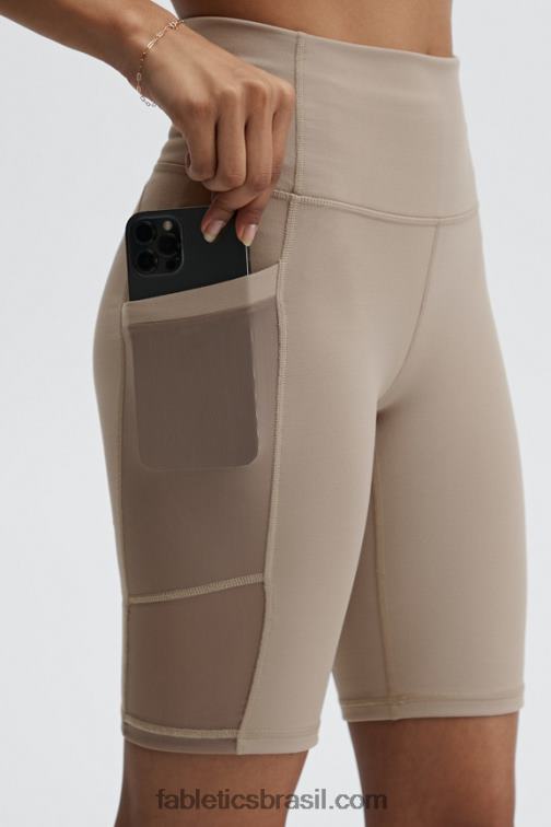 Fabletics fiorde/limonada 420HR517 short powerhold cintura alta on-the-go 9'' mulheres
