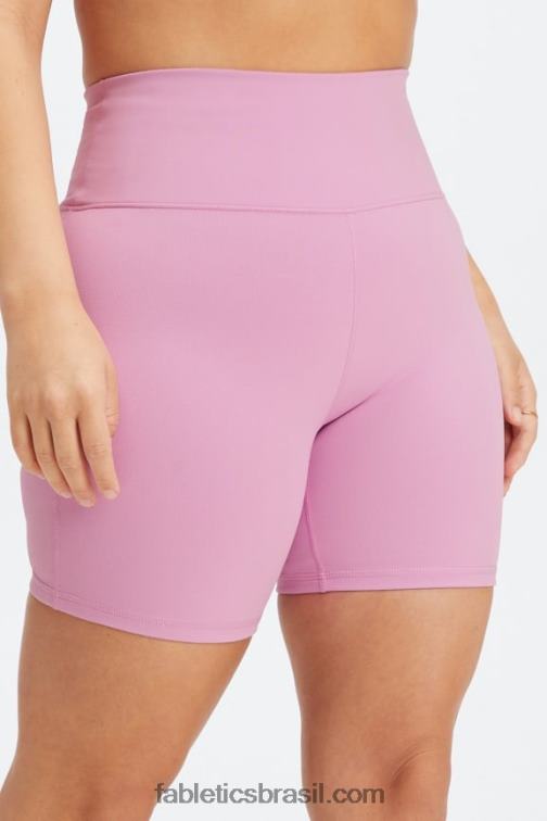 Fabletics lilás enevoado/multi 420HR415 boost powerhold cintura alta 6'' short mulheres