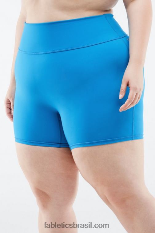 Fabletics logotipo preto/branco clássico 420HR474 qualquer lugar motion365 cintura alta 6'' curto mulheres