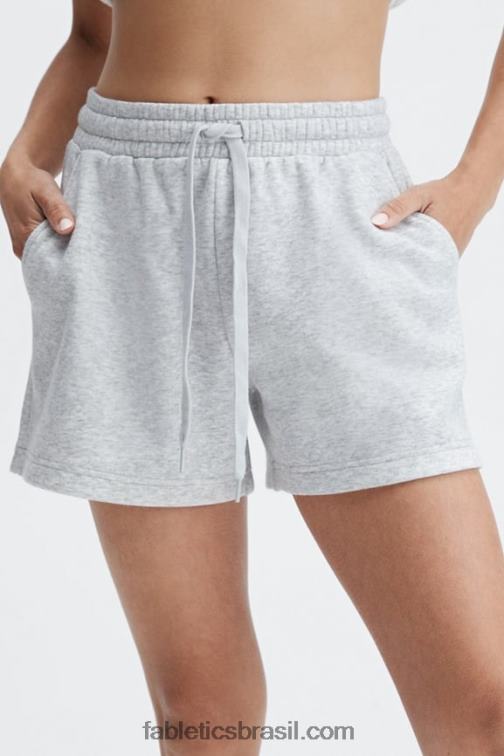 Fabletics matiz rosa/garça 420HR424 short de moletom mulheres
