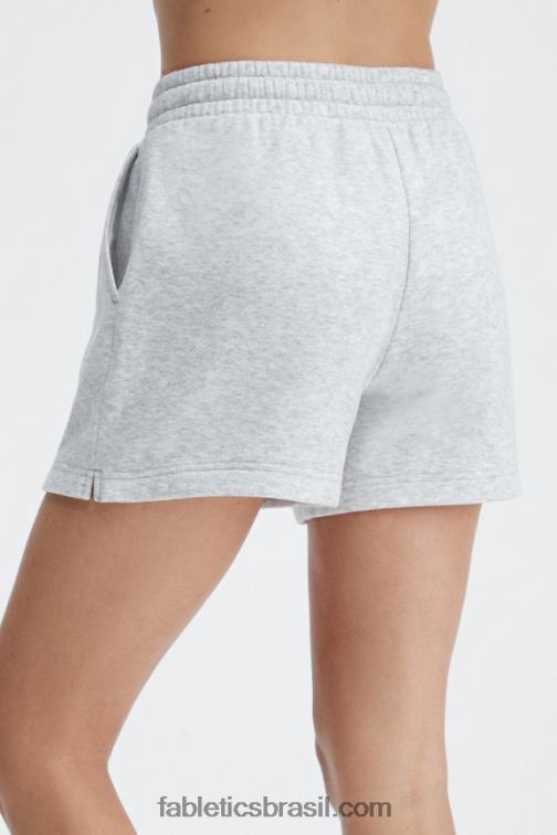 Fabletics matiz rosa/garça 420HR424 short de moletom mulheres