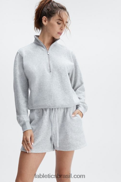 Fabletics matiz rosa/garça 420HR424 short de moletom mulheres