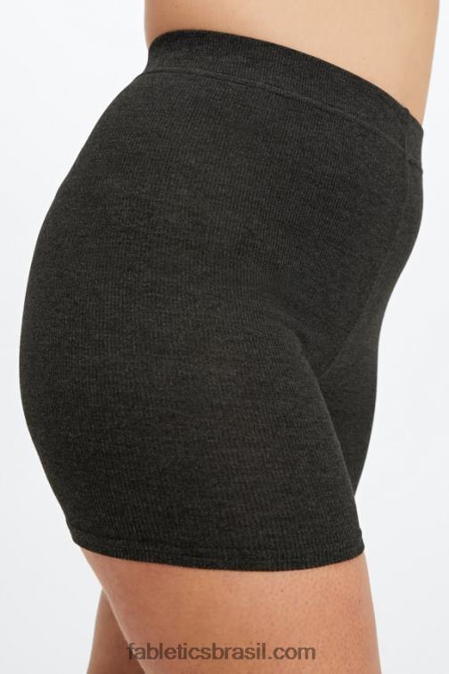 Fabletics meia-noite marinho/respingo 420HR400 shorts finos restoreknit mulheres