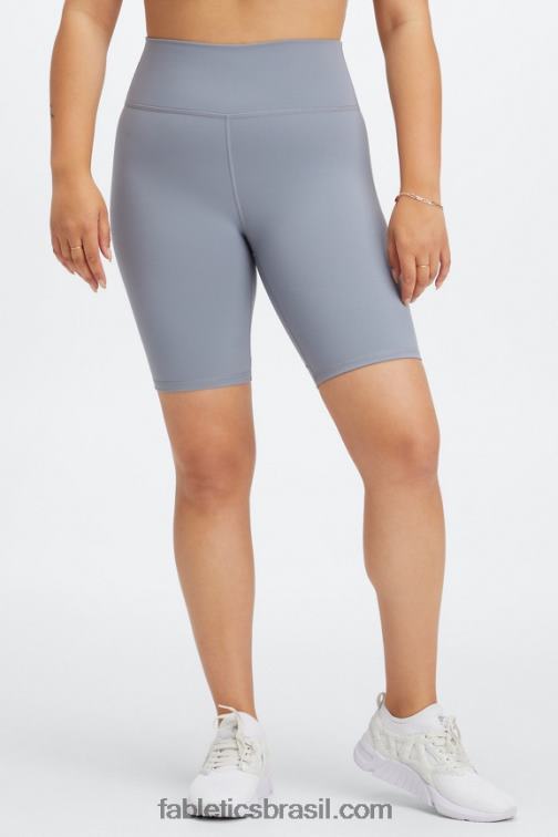 Fabletics meia-noite onda brilho/nascer do sol 420HR335 define powerhold cintura alta 9'' short 18 mulheres