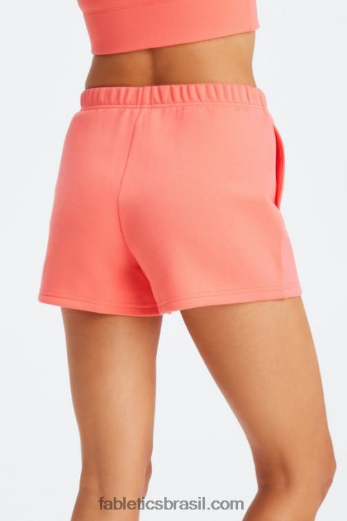 Fabletics preto/branco clássico 420HR431 bermuda slim go-to mulheres