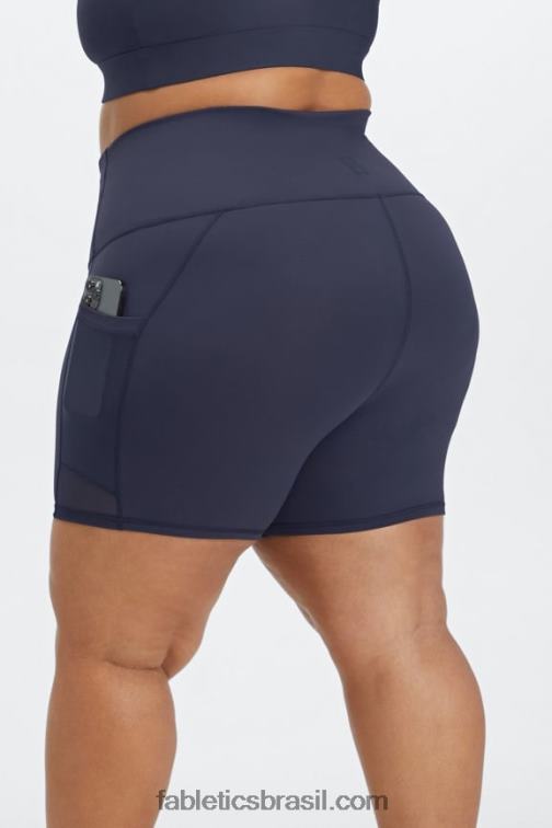 Fabletics preto caleidoscópico/preto 420HR487 tênis universal on-the-go ultra hw 6'' curto mulheres