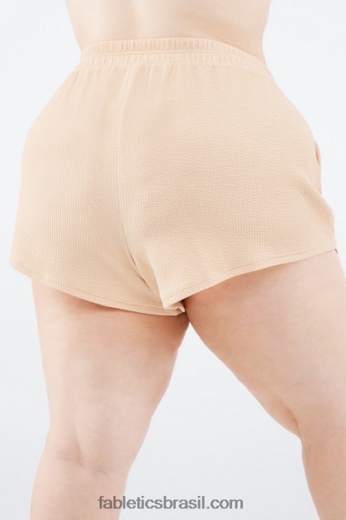 Fabletics rosa suave/gráfico 420HR547 shorts shannon mulheres