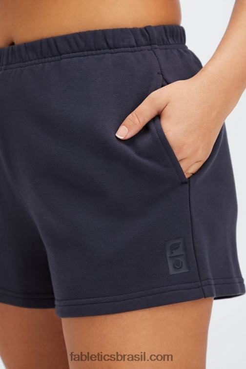 Fabletics sarja torcida/vermelho escuro 420HR378 short de moletom slim go-to slim universal para tênis mulheres