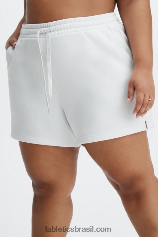 Fabletics sol da tarde/creme de manteiga rosa 420HR427 short de moletom mulheres