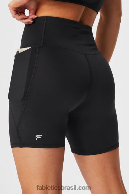 Fabletics sol da tarde/fuga rosa/gráfico 420HR312 oasis pureluxe hw crossover 6'' curto mulheres