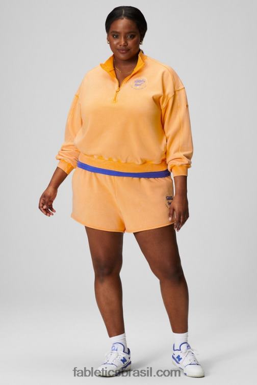 Fabletics sol da tarde/gráfico 420HR233 shorts de moletom terry go-to leves mulheres