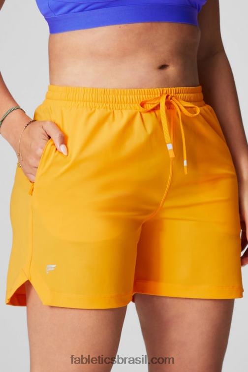 Fabletics sombra/rosa/pétala 420HR234 aquele curto 5'' mulheres