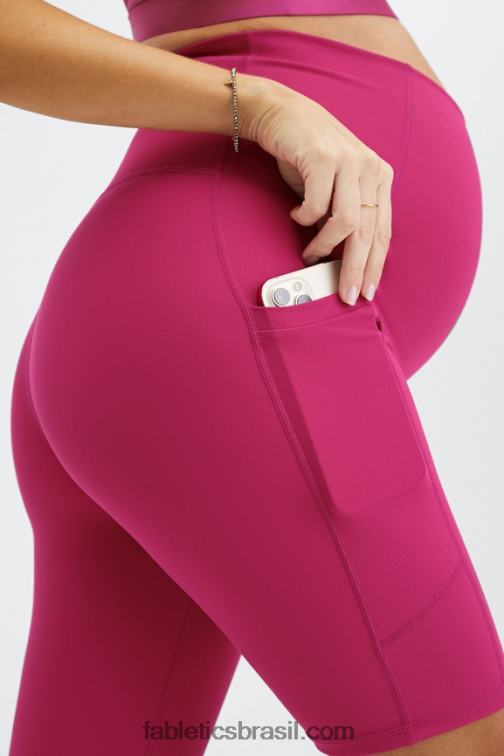 Fabletics sorvete/baja 420HR510 short cintura alta pureluxe maternidade 9'' mulheres