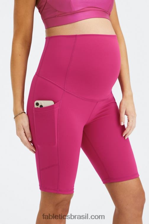 Fabletics sorvete/baja 420HR510 short cintura alta pureluxe maternidade 9'' mulheres