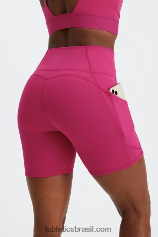 Fabletics tomilho/hortelã fresca 420HR305 oasis pureluxe cintura alta 6'' short 14 mulheres