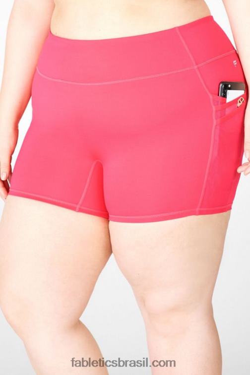Fabletics ursinho/fúcsia 420HR372 trinity motion365 cintura média 5'' curto mulheres