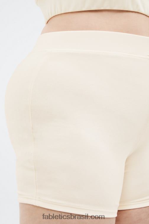 Fabletics urze cinza suave/clube atlético 420HR581 short cintura alta veda mulheres
